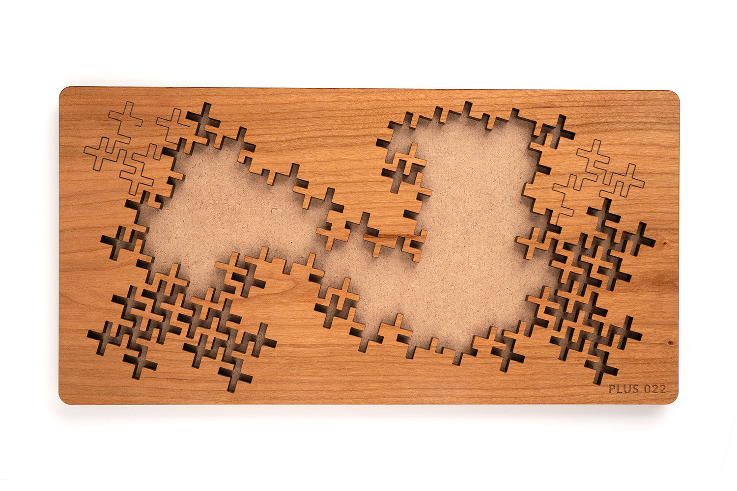 Plus 022 Puzzle - Wooden geometric jigsaw puzzle